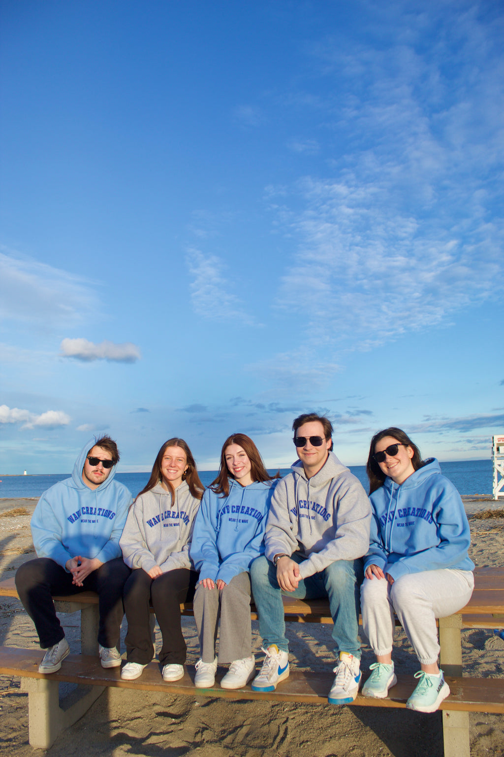 Wave Creations Varsity Hoodie