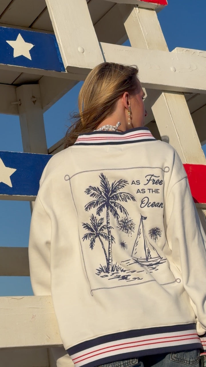 PREORDER- As Free as the Ocean Mockneck