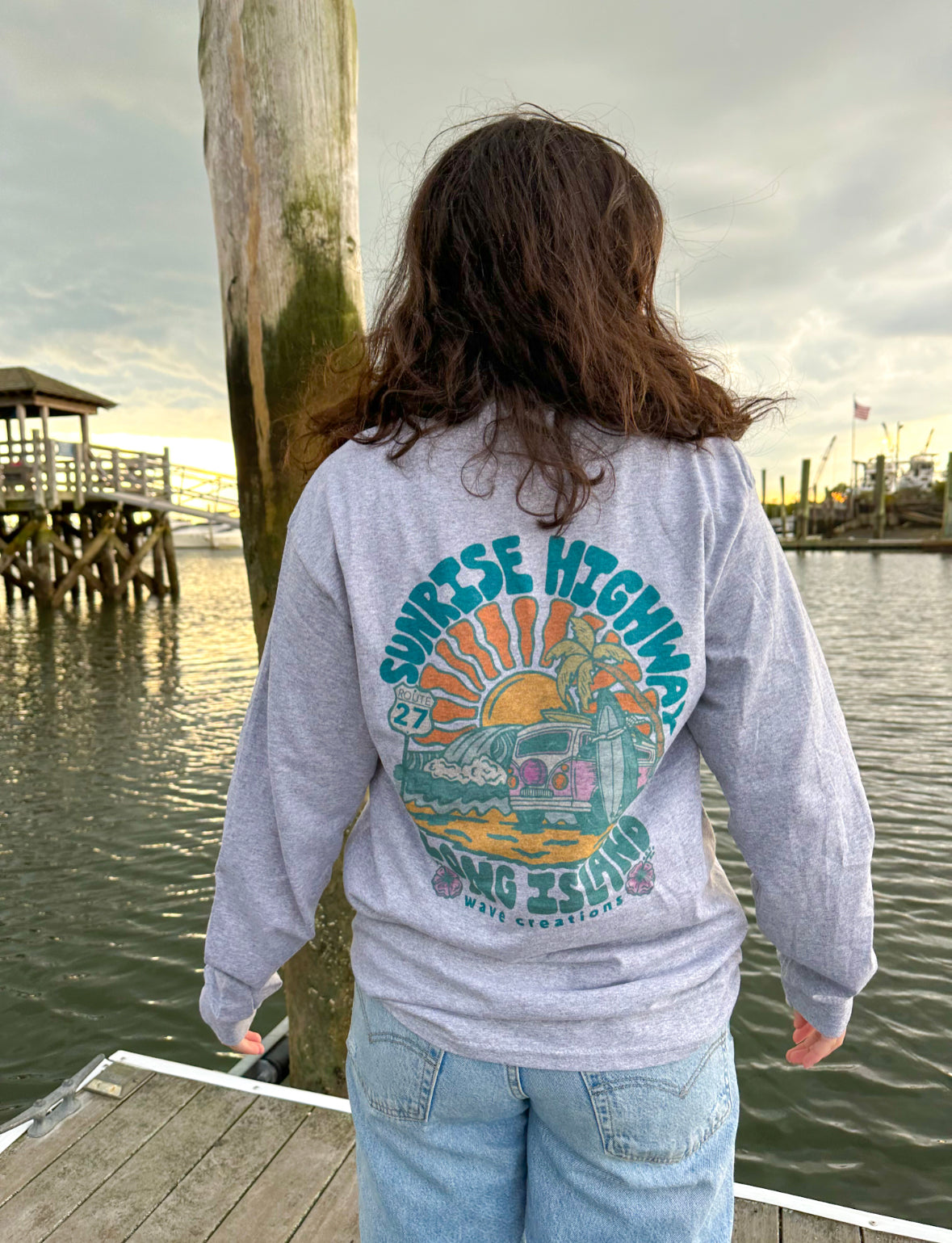 Sunrise Highway Long Sleeve T-Shirt