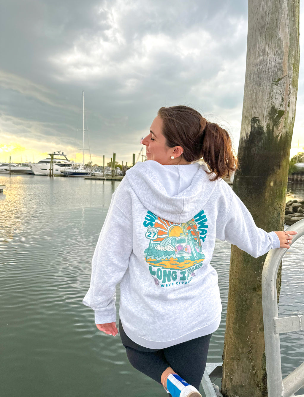 Sunrise Highway Zip-up Hoodie (Pre-Order)