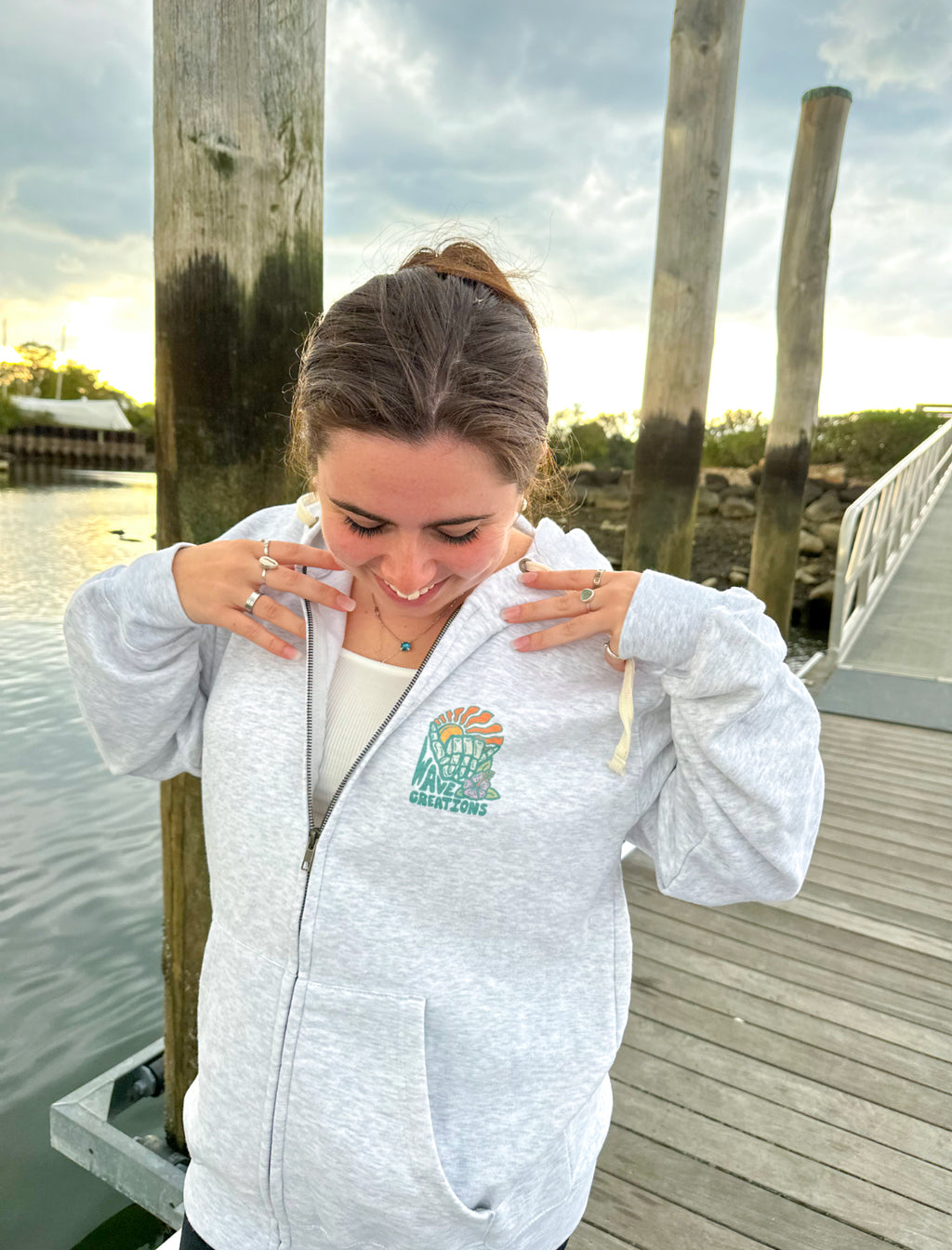 Sunrise Highway Zip-up Hoodie (Pre-Order)