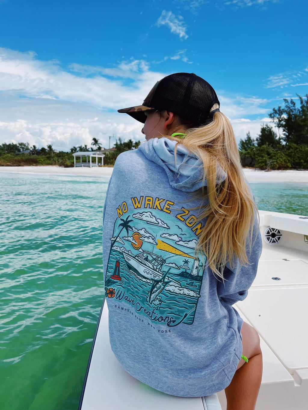 No Wake Zone Hoodie