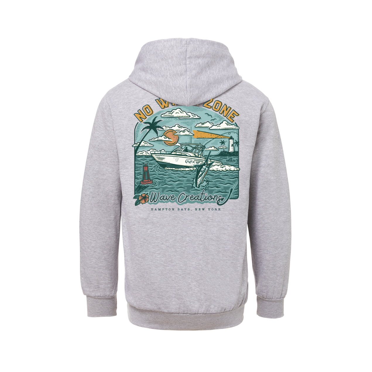 No Wake Zone Hoodie
