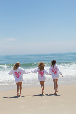 Love You To The Beach And Back Hoodie, Back of Sweatshirt , Far away