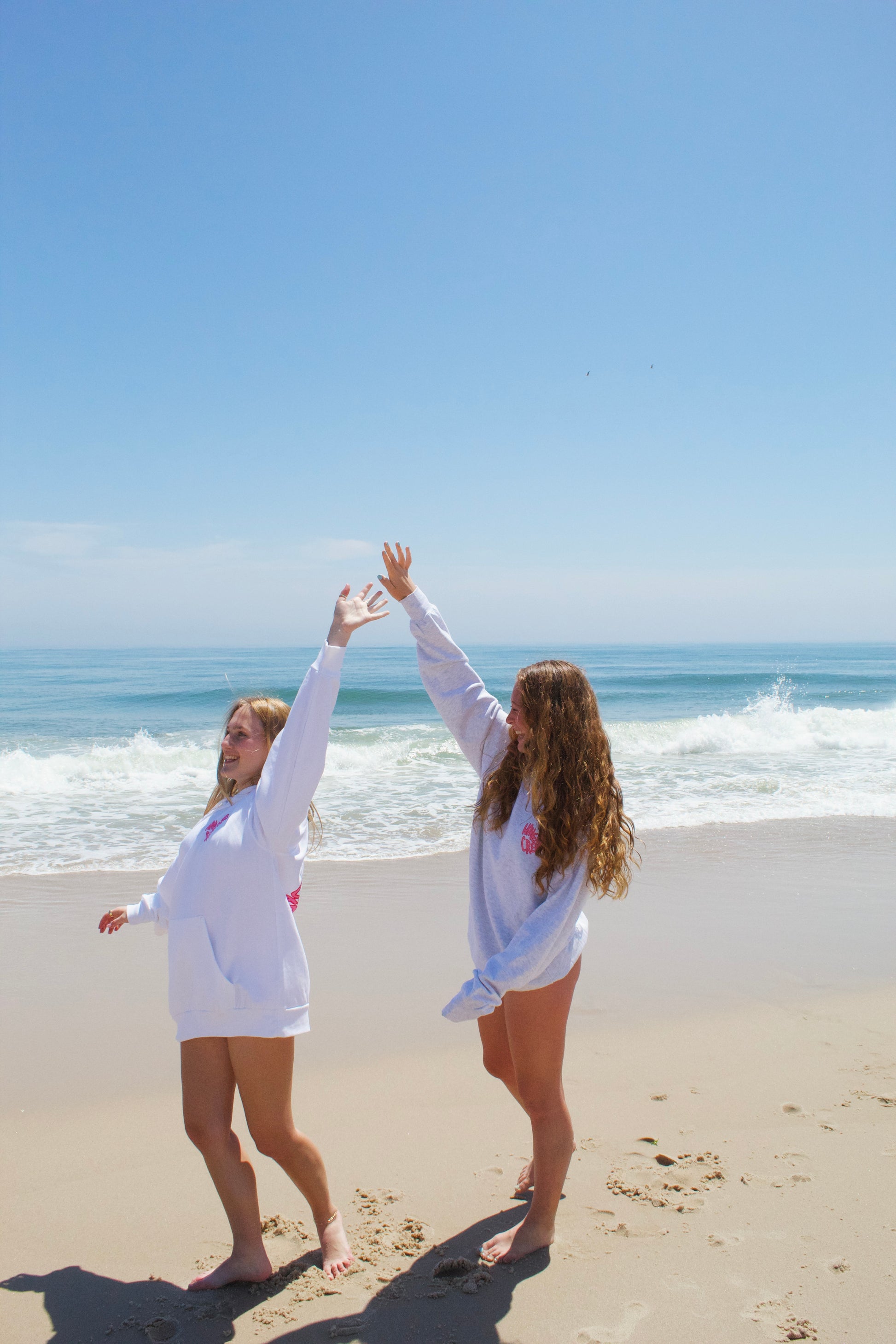Love You To The Beach And Back Hoodie, Side of Sweatshirt, Girls Wearing Sweatshirt