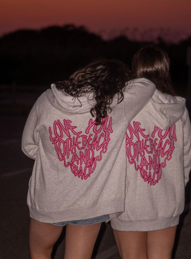 RESERVA- Sudadera con capucha Love You To The Beach and Back